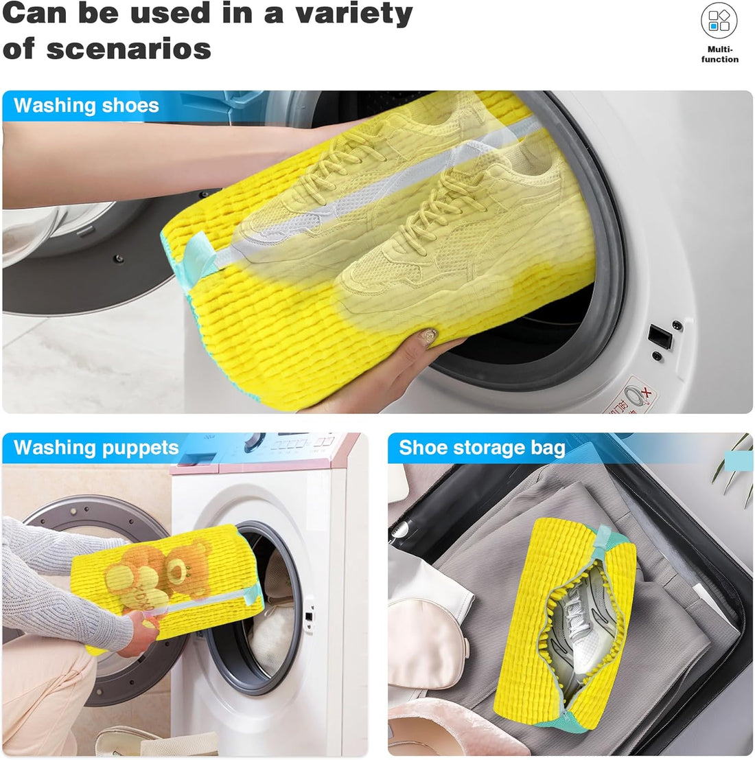Laundry Shoe Washing Bag for Washing Machine